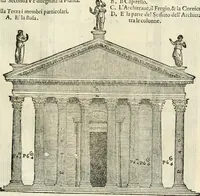 An illustration from I qvattro libri dell'architettvra (1601)