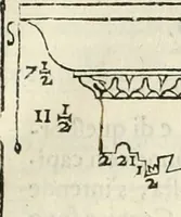 An illustration from I qvattro libri dell'architettvra (1601)