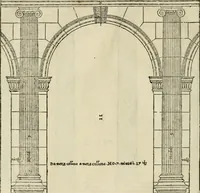 An illustration from I qvattro libri dell'architettvra (1601)