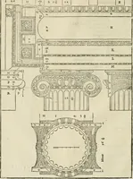 An illustration from I qvattro libri dell'architettvra (1601)