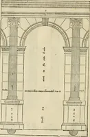 An illustration from I qvattro libri dell'architettvra (1601)