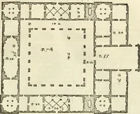 An illustration from I qvattro libri dell'architettvra (1601)