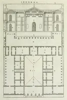 An illustration from I qvattro libri dell'architettvra di Andrea Palladio : ne' quali, dopo un breue trattato de' cinque ordini, & di quelli auertimenti, che sono piu necessarii nel fabricare; si tratta delle case private, delle vie, de i ponti, delle piazze, de i xisti, et de' tempij (1771)