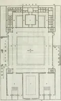 An illustration from I qvattro libri dell'architettvra di Andrea Palladio : ne' quali, dopo un breue trattato de' cinque ordini, & di quelli auertimenti, che sono piu necessarii nel fabricare; si tratta delle case private, delle vie, de i ponti, delle piazze, de i xisti, et de' tempij (1771)
