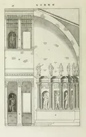 An illustration from I qvattro libri dell'architettvra di Andrea Palladio : ne' quali, dopo un breue trattato de' cinque ordini, & di quelli auertimenti, che sono piu necessarii nel fabricare; si tratta delle case private, delle vie, de i ponti, delle piazze, de i xisti, et de' tempij (1771)