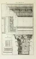 An illustration from I qvattro libri dell'architettvra di Andrea Palladio : ne' quali, dopo un breue trattato de' cinque ordini, & di quelli auertimenti, che sono piu necessarii nel fabricare; si tratta delle case private, delle vie, de i ponti, delle piazze, de i xisti, et de' tempij (1771)