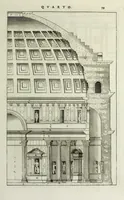 Picture 182 of 221 from I qvattro libri dell'architettvra di Andrea Palladio : ne' quali, dopo un breue trattato de' cinque ordini, & di quelli auertimenti, che sono piu necessarii nel fabricare; si tratta delle case private, delle vie, de i ponti, delle piazze, de i xisti, et de' tempij (1771), leaf 278
