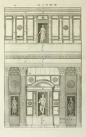 An illustration from I qvattro libri dell'architettvra di Andrea Palladio : ne' quali, dopo un breue trattato de' cinque ordini, & di quelli auertimenti, che sono piu necessarii nel fabricare; si tratta delle case private, delle vie, de i ponti, delle piazze, de i xisti, et de' tempij (1771)