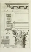 An illustration from I qvattro libri dell'architettvra di Andrea Palladio : ne' quali, dopo un breue trattato de' cinque ordini, & di quelli auertimenti, che sono piu necessarii nel fabricare; si tratta delle case private, delle vie, de i ponti, delle piazze, de i xisti, et de' tempij (1771)