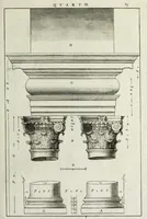 An illustration from I qvattro libri dell'architettvra di Andrea Palladio : ne' quali, dopo un breue trattato de' cinque ordini, & di quelli auertimenti, che sono piu necessarii nel fabricare; si tratta delle case private, delle vie, de i ponti, delle piazze, de i xisti, et de' tempij (1771)