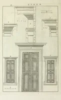 An illustration from I qvattro libri dell'architettvra di Andrea Palladio : ne' quali, dopo un breue trattato de' cinque ordini, & di quelli auertimenti, che sono piu necessarii nel fabricare; si tratta delle case private, delle vie, de i ponti, delle piazze, de i xisti, et de' tempij (1771)