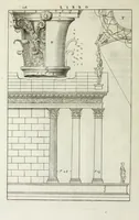An illustration from I qvattro libri dell'architettvra di Andrea Palladio : ne' quali, dopo un breue trattato de' cinque ordini, & di quelli auertimenti, che sono piu necessarii nel fabricare; si tratta delle case private, delle vie, de i ponti, delle piazze, de i xisti, et de' tempij (1771)