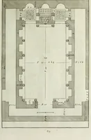 An illustration from I qvattro libri dell'architettvra di Andrea Palladio : ne' quali, dopo un breue trattato de' cinque ordini, & di quelli auertimenti, che sono piu necessarii nel fabricare; si tratta delle case private, delle vie, de i ponti, delle piazze, de i xisti, et de' tempij (1771)