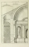An illustration from I qvattro libri dell'architettvra di Andrea Palladio : ne' quali, dopo un breue trattato de' cinque ordini, & di quelli auertimenti, che sono piu necessarii nel fabricare; si tratta delle case private, delle vie, de i ponti, delle piazze, de i xisti, et de' tempij (1771)