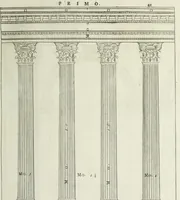 An illustration from I qvattro libri dell'architettvra di Andrea Palladio : ne' quali, dopo un breue trattato de' cinque ordini, & di quelli auertimenti, che sono piu necessarii nel fabricare; si tratta delle case private, delle vie, de i ponti, delle piazze, de i xisti, et de' tempij (1771)