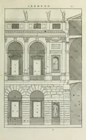 An illustration from I qvattro libri dell'architettvra di Andrea Palladio : ne' quali, dopo un breue trattato de' cinque ordini, & di quelli auertimenti, che sono piu necessarii nel fabricare; si tratta delle case private, delle vie, de i ponti, delle piazze, de i xisti, et de' tempij (1771)