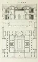 An illustration from I qvattro libri dell'architettvra di Andrea Palladio : ne' quali, dopo un breue trattato de' cinque ordini, & di quelli auertimenti, che sono piu necessarii nel fabricare; si tratta delle case private, delle vie, de i ponti, delle piazze, de i xisti, et de' tempij (1771)