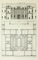An illustration from I qvattro libri dell'architettvra di Andrea Palladio : ne' quali, dopo un breue trattato de' cinque ordini, & di quelli auertimenti, che sono piu necessarii nel fabricare; si tratta delle case private, delle vie, de i ponti, delle piazze, de i xisti, et de' tempij (1771)