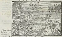 Picture 2 of 30 from I qvattro libri della caccia (1556), leaf 14