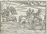 An illustration from I qvattro libri della caccia (1556)
