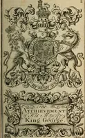 An illustration from The Irish compendium; or, Rudiments of honour. Containing the descents, marriages, issue, titles, posts, and seats of all the nobility of Ireland; with their arms, crests, supporters, mottos and Parliament robes ... Also a supplement, shewing the antiquity, dignity, and use of armories .. (1745)