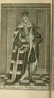 An illustration from The Irish compendium; or, Rudiments of honour. Containing the descents, marriages, issue, titles, posts, and seats of all the nobility of Ireland; with their arms, crests, supporters, mottos and Parliament robes ... Also a supplement, shewing the antiquity, dignity, and use of armories .. (1745)