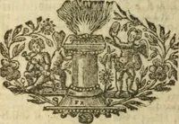 An illustration from The Irish compendium; or, Rudiments of honour. Containing the descents, marriages, issue, titles, posts, and seats of all the nobility of Ireland; with their arms, crests, supporters, mottos and Parliament robes ... Also a supplement, shewing the antiquity, dignity, and use of armories .. (1745)