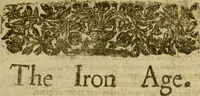 Picture 5 of 7 from The Iron Age : contayning the Rape of Hellen: The siege of Troy: The combate betwixt Hector and Aiax: Hector and Troilus slayne by Achilles: Achilles slaine by Paris: Aiax and Vlisses contend for the Armour of Achilles: The Death of Aiax, &c. (1632), leaf 10
