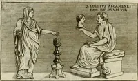 An illustration from Iscrizioni antiche delle ville e de' palazzi Albani (1785)