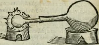 An illustration from I secreti de la signora Isabella Cortese : ne'qvali si contengono cose minerali, medicinali, arteficiose, & alchimiche, & molte de l'arte profumatoria, appartenenti a ogni gran signora : con altri bellissimi secreti aggiunti (1565)