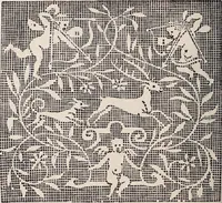 An illustration from I singolari e nuovi disegni per lavori di bianchería (1909)