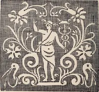An illustration from I singolari e nuovi disegni per lavori di bianchería (1909)