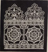 An illustration from I singolari e nuovi disegni per lavori di bianchería (1909)