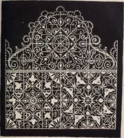 An illustration from I singolari e nuovi disegni per lavori di bianchería (1909)