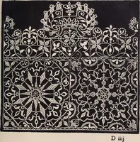 An illustration from I singolari e nuovi disegni per lavori di bianchería (1909)