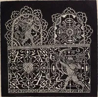 An illustration from I singolari e nuovi disegni per lavori di bianchería (1909)