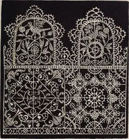 An illustration from I singolari e nuovi disegni per lavori di bianchería (1909)