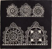 An illustration from I singolari e nuovi disegni per lavori di bianchería (1909)