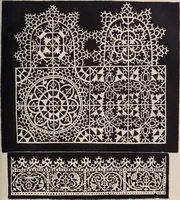 An illustration from I singolari e nuovi disegni per lavori di bianchería (1909)