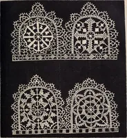 An illustration from I singolari e nuovi disegni per lavori di bianchería (1909)