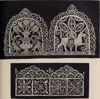 An illustration from I singolari e nuovi disegni per lavori di bianchería (1909)