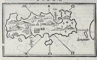 An illustration from Isolario (1561)