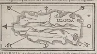 Picture 3 of 43 from Isolario di Benedetto Bordone nel qual si ragiona di tutte l'isole del mondo, con li lor nomi antichi & moderni, historie, fauole, & modi del loro viuere, & in qual parte del mare stanno, & in qual parallelo & clima giaciono (1547), leaf 25