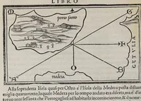 An illustration from Isolario di Benedetto Bordone nel qual si ragiona di tutte l'isole del mondo, con li lor nomi antichi & moderni, historie, fauole, & modi del loro viuere, & in qual parte del mare stanno, & in qual parallelo & clima giaciono (1547)