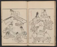 An illustration from Issō hyakutai (1879)