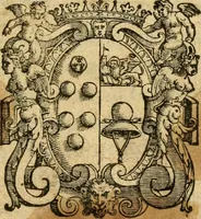 An illustration from Istoria de' suoi tempi di Giovambatista Adriani : gentilhumo fiorentino. Diuisa in libri ventidue. Di nuovo mandata in luce. Con li sommarii, e tavola, e le postille in margine delle cose più notabili, che in esse istorie si contengono (1587)