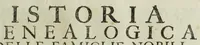 An illustration from Istoria genealogica delle famiglie nobili toscane et umbre (1668)