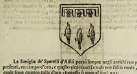 Picture 40 of 89 from Istoria genealogica delle famiglie nobili toscane et umbre (1668), leaf 33