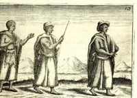 An illustration from Istorica descrizione de' tre' regni Congo, Matamba et Angola : situati nell'Etiopia inferiore occidentale e delle missioni apostoliche esercitateui da religiosi Capuccini (1687)