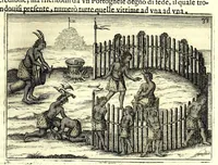 Picture 31 of 50 from Istorica descrizione de' tre' regni Congo, Matamba et Angola : situati nell'Etiopia inferiore occidentale e delle missioni apostoliche esercitateui da religiosi Capuccini (1687), leaf 251